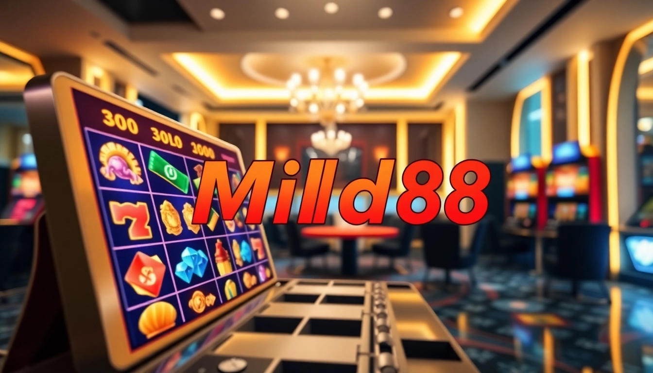 Main view of the mild88 slot interface with vibrant colors and engaging symbols.