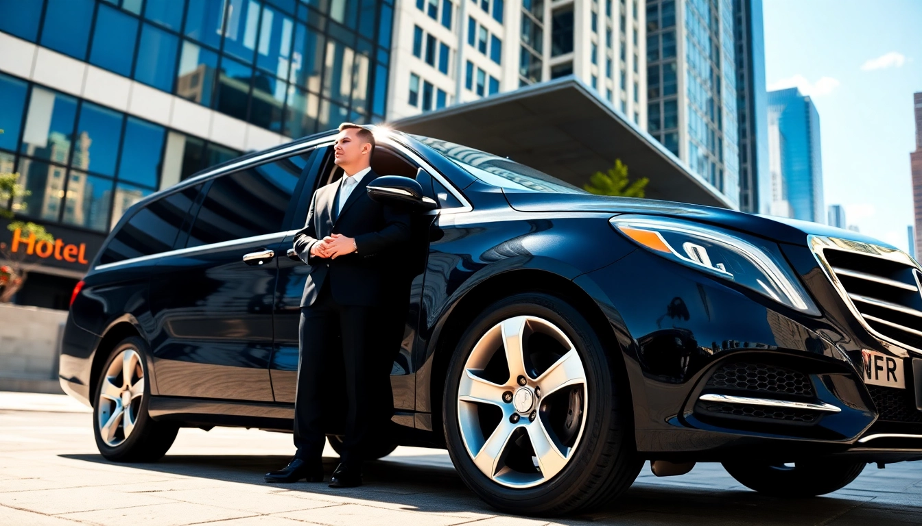 Experience premium black car service vancouver with a professional chauffeur in a luxury vehicle.